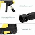Miniatyrbillede 4 af 4: Udskiftningssprøjtepistol og sprøjtelanse til Karcher K2 K3 K4 K5 K6 K7 højtryksrenser, Quick Connect vandstrålesprøjtepistol til Krcher K2 K7-serien