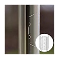 Miniatyrbilde 2 av 5: 100 stk. Rustfrie stål drivhus glassrute klips drivhus W-trådklips Glass Z-type klips