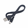 Miniatyrbild 3 av 5: USB-kabel för dataöverföring och laddning för Zoom H6 Handykamera Svart