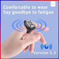 Miniatyrbilde 2 av 4: Bluetooth Fjernkontroll Smart Finger Fjernkontroll Sideoppslåing Bluetooth Knapp Klikker For Mobiltelefoner/nettbrett/iphone/ipad/ios