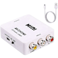 Pikkukuva 2 / 3: RCA - HDMI 1080p AV - HDMI Videomuunnin Mini RCA Komposiitti CVBS Adapteri - VÄRI: Musta