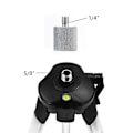 Pikkukuva 2 / 5: 5/8 - 1/4 Adapteri Mikrofonitelineadapteri Jalusta-adapteriin Mikrofoni
