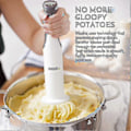 Miniatyrbillede 1 af 3: Elektrisk Kartoffelmoser Håndblender 3-i-1 Multiværktøj Blender Purerer Pisk | Immersion Mixer | Perfekt Blender & Purerer Babymad | Grøntsager & Kartoffel