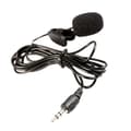 3,5 mm Håndfri Trådløs Mikrofon med Lapel Klips Lavalier Mic til PC Højttaler JIKAIX