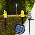 Miniatyrbilde 1 av 5: Julehagelys LED Juleleker Snømann Plugglys Jordplugglys