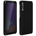 Miniatyrbild 3 av 5: Flip Case, Spegel Case för Galaxy A7 2018, Stående Fodral - Svart