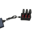 Miniatyrbild 2 av 5: Leksaker 3 i 1 Multi Batteriladdare Hub Intelligent Snabbladdning För Dji Tello Drönare