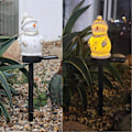 Miniatyrbilde 5 av 5: Julehagelys LED Juleleker Snømann Plugglys Jordplugglys