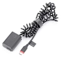 Pikkukuva 1 / 5: NP-FW50 Dummy-akku DC-virtalähde AC-sovitin AC-PW20 So-Alpha A6400 ILCE-6400 6500 6300 6000 5100 -kameroille