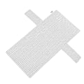 Miniatyrbild 3 av 3: 4 st DIY Nätark Plast Handgjorda Väska Vävda Ark Plastnätark