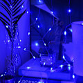 Miniatyrbilde 4 av 5: Julepynt LED-lyslenke, Batteridrevet lyslenke for innendørs og utendørs dekorasjon, bryllup, hjemmefester, jul. (blå)