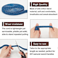 Miniatyrbillede 4 af 5: DIY Ito Sageo Indpakningsledning Kunstig Læder Sværdhåndtag Ledning Tsukamaki Sageo Indpakningsledning DIY