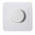 Miniatyrbild 1 av 3: Rotationsdimmer LED, även lämplig för konventionella glödlampor och för tvåvägskretsar, vit