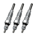 Pikkukuva 2 / 5: 3 kpl 15951-65510 1595165510 15951-65512 Moottorin lämmitystulpat 10 mm Kubotan moottorille D650 D750 D