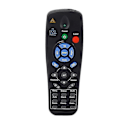Miniatyrbilde 1 av 5: Fjernkontroll Passer For Vivitek H1180cbhd H1185cbhd D751st D853w D803w-3d D963hd D871st D805w-3d