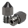 2 stk. 0,4 mm hærdet stål MK8 ekstruder dyser til 3D-printer -10 / 3/5, 3/V2 Ender3 Pro, Pr