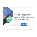Pikkukuva 4 / 5: Modbus-sarjaportti RS485 Ethernet-muuntimeen palvelimeen USR-TCP232-304 Datasiirto DHCP/DNS tuettu