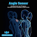 Miniatyrbillede 5 af 5: Smart Sensor Vibration Smart Posture Corrector, Rygstøtte til Børn