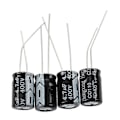 Pikkukuva 2 / 5: 10 kpl 4,7uF 400V 105C radiaaliset elektrolyyttikondensaattorit 8x12mm
