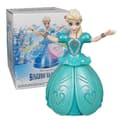 Snödansande Frozen Elsa-docka, roterande, sjungande, blinkande, julklapp