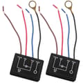 Miniatyrbilde 1 av 4: 2 stk. Lampbryter Berøringslysbryter Dimmer Berøringssensor Bryter Bordlampe Dimmer Bryter Erstatning 4-veis Berøringssensor Dimmer