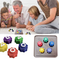 Miniatyrbilde 1 av 3: Koreansk Tradisjonelt Gonggi Spill – Jack Stone Lekesett Inspirert av Squid Game 2 (5stk+Base)