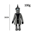 Miniatyrbild 3 av 5: Skibidi Toalett Plyschleksak, Speakerman Plyschskräckspel Stoppade Plushies Dockleksaker Samlarföremål Presenter för Barn Samlare A