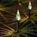 Miniatyrbild 3 av 5: Solcellsdrivna Julgransdekorationer LED-Landskapsbelysning, Vattentät, 6-8h Arbetstid