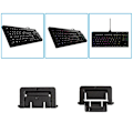 Miniatyrbild 3 av 4: 2 st tangentbordfäste benstöd för logitech G610 G810 GPRO tangentbordsreparation