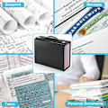 Miniatyrbillede 4 af 5: 24 Lommer Udvidende Filmappe Accordion Fil Organiser, Plastik Papir Dokument Kvitterings Organiser