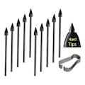 Miniatyrbilde 2 av 5: For Stylus Nib S6 Nib S7 Refill N10 Utskiftbar S22 Nib N20 Universal Refill 10 Svarte Refiller + 2 C