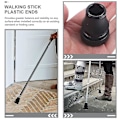 Miniatyrbillede 2 af 3: 4 stk. Krykke-spidsudskiftninger Vandrestokspidser Krykke-spidsudskiftninger Vandrestokspidser Anti-slip Vandrestokspidser - FCY
