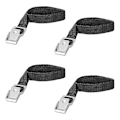 Pikkukuva 1 / 5: Metallisoljella varustetut sidontahihnat 18 mm - 40 cm - 4 kpl:n setti
