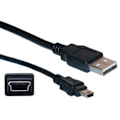 Miniatyrbillede 5 af 5: USB Data Sync Opladningskabel til Zoom H6 Handy Kamera Sort