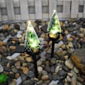 Miniatyrbild 1 av 5: Solcellsdrivna Julgransdekorationer LED-Landskapsbelysning, Vattentät, 6-8h Arbetstid