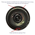 Miniatyrbilde 2 av 5: Ew-83n 77mm Kameraobjektivhette Reversibel For Rf24-105mm F4l Is Usm Objektivlokk