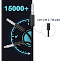 Miniatyrbillede 5 af 5: Aux-kabel til iPhone i bil (sort)