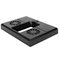Miniatyrbillede 3 af 5: Køleventilator til Xbox Series X Spilkonsol USB Ekstern Controller Køler med RGB Lys