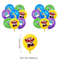 Miniatyrbillede 3 af 4: Inside Out 2 Børnefødselsdag Dekorationer Balloner Banner Kage Toppers Forbrugsvarer Kit