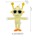 Miniatyrbild 2 av 2: Jud- Sprunki plysch rytm låda nytt spel plysch leksaksfigurer Humanoid pale yellow