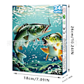 Miniatyrbild 3 av 4: Jud- Nytt Fiske Set Adventskalender Blind Box 24 Countdown Julklapp för fiskeälskare