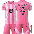 Pikkukuva 1 / 2: Jud- 2526 Miami Paidat Major League Jalkapallo Paidat Koti Lapset Pinkki 9 SUAREZ M