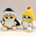 Miniatyrbild 3 av 7: Mub- Kawaii Plush Doll Pendant Fried Shrimp Design Cute Shark Cat 9 9 13cm