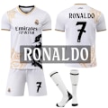 Miniatyrbillede 1 af 2: Jud- 2526 Real Madrid Hvid Orm Special Commemorative Edition Fodboldtrøje Sæt 7 RONALDO #M