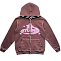 Miniatyrbillede 2 af 3: Tøj stjerne Print Retro Oversized Hoodie Y2k træet Hip- .i brun brown S