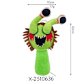 Miniatyrbild 2 av 2: Jud- Sprunki plysch rytm låda nytt spel plysch leksaksfigurer Mutant Green Monster