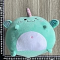 Pikkukuva 2 / 2: Jud- Squishmallow pehmolelu eläin tyyny yksisarvinen pöllö elefantti 20cm green unicorn
