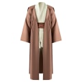 Miniatyrbild 2 av 7: Mub- Obi wan Kenobi Premium Quality Cosplay Costume black Jedi Robe from Star the Wars for Lightsaber Dueling Black Black L