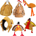 Miniatyrbilde 2 av 7: Mub- Halloween Engros Masquerade Dyr Kalkun Cosplay Trikshatt Karneval Fest Thanksgiving Kalkun 3 3 One Size