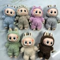 Miniatyrbilde 4 av 4: 1 stk LABUBU The Monsters Exciting Macaron Plyschdockor Figur Leker Blind Boxes (Farge Tilfeldig) 1 Single pack